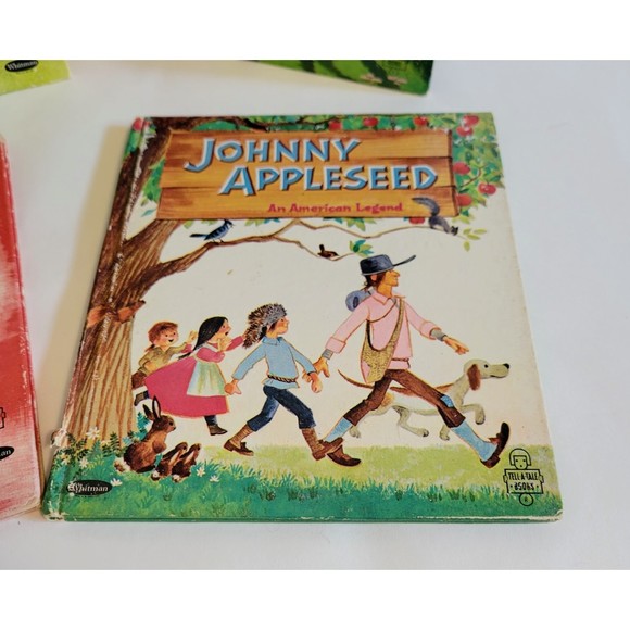 Vintage Tell-A-Tale Whitman Hardcover Childrens Fairy Tale Books. Lot of 4. - Picture 3 of 16